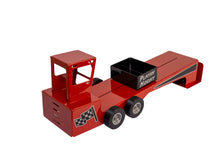 Toy Tractor Pulling Sled, Playin' Hooky