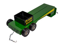 Toy Tractor Pulling Sled, Playin' Hooky
